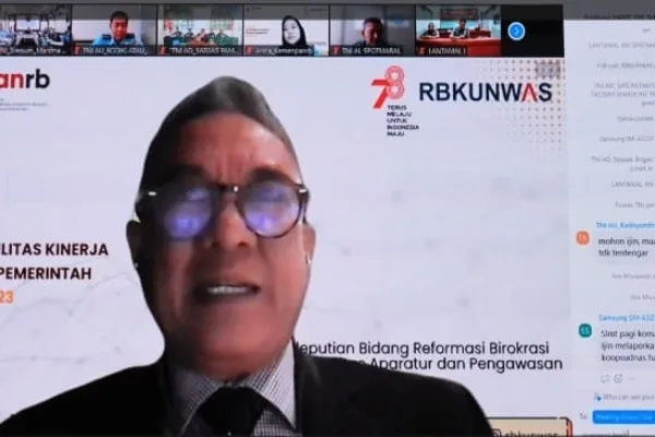 Srenum TNI Rapat Evaluasi Implementasi AKIP TNI
