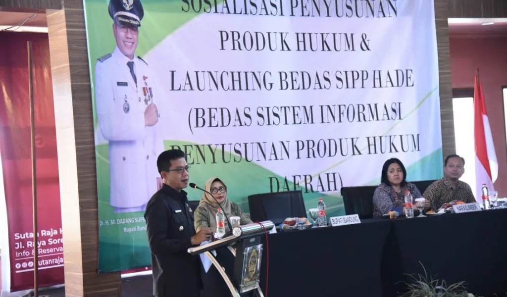 Dadang Supriatna Luncurkan Aplikasi Bedas SIPPHADE