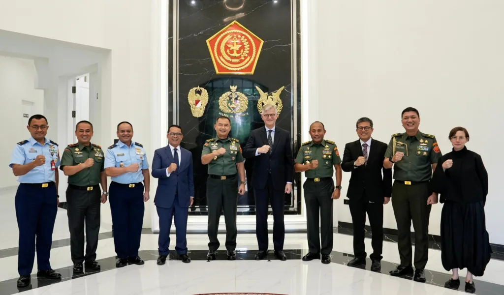 Kasum TNI Menerima Kunjungan Wakil Sekjen PBB