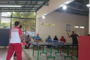 Lomba Tenis Meja HUT RI 79 Perumahan Puspa Raya RW 012 Bojonggede