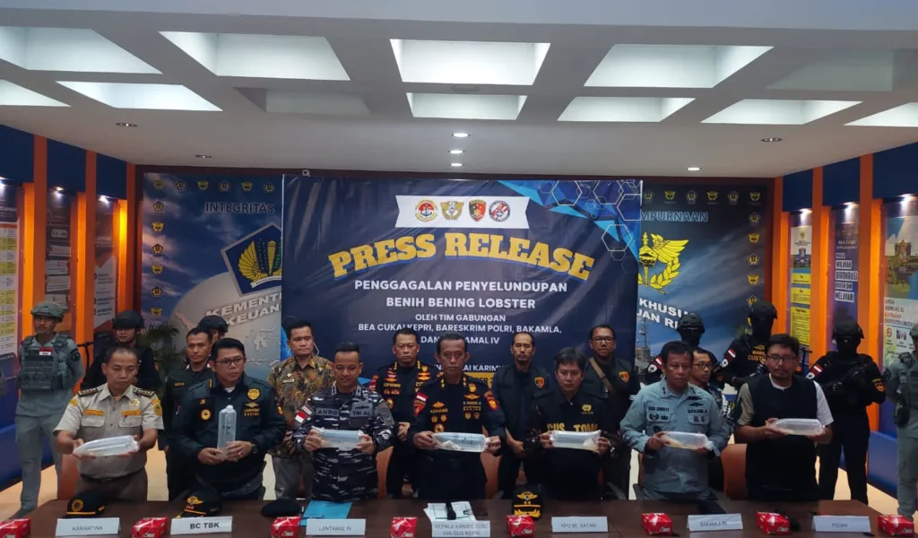 Bakamla RI Gagalkan Penyelundupan Benih Lobster ke Malaysia  ?