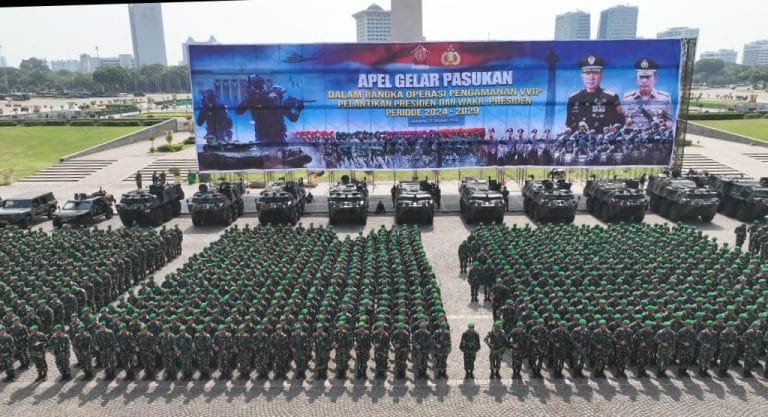 TNI-Polri Siap Amankan Pelantikan Presiden dan Wapres RI