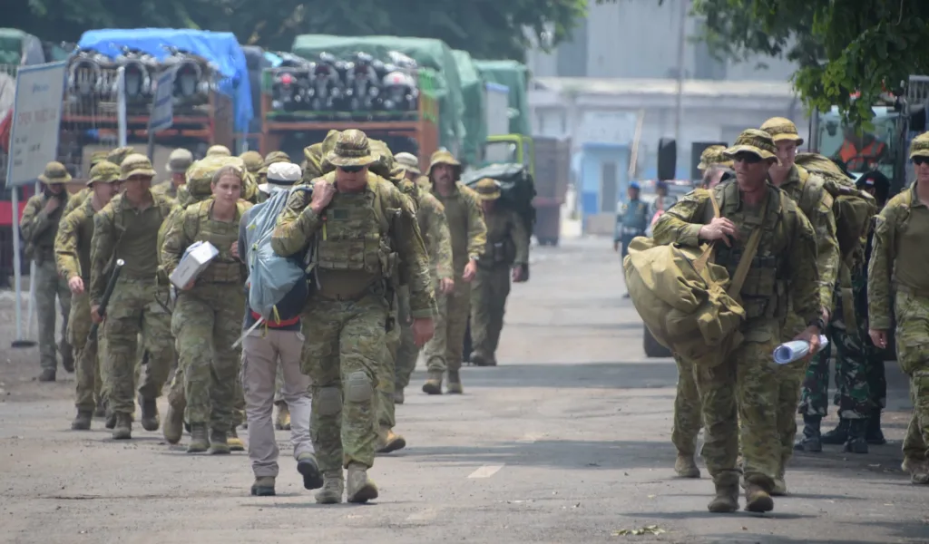Jelang Latihan Puncak Keris Woomera 2024, Alutsista Australia Tiba Di Banyuwangi
