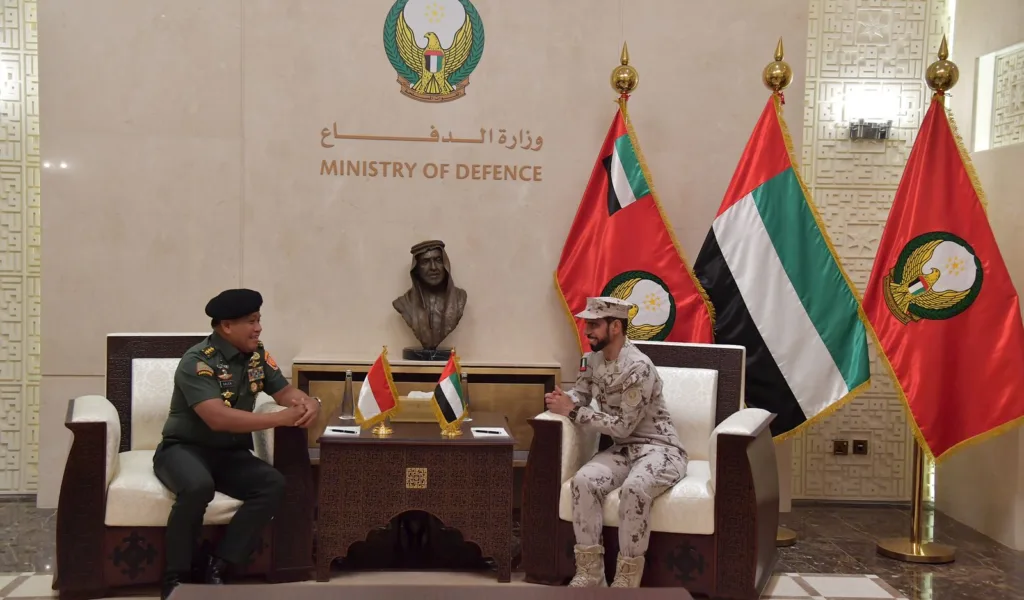 Irjen TNI ke Kemenhan UEA Perkuat Kerja Sama Bilateral