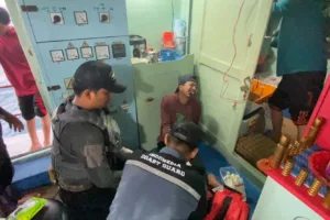 Bakamla RI Berikan Pertolongan Medis ABK KM Lintas Samudra