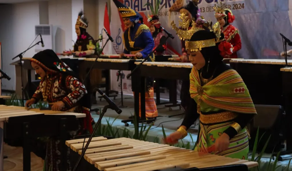 DWP Bakamla RI Raih Juara 1 di Lomba Musik Kolintang Piala Presiden