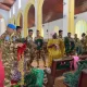 Satgas Kizi TNI Konga 37K Minusca Sambut Natal Bersama Warga Bangui, Afrika Tengah