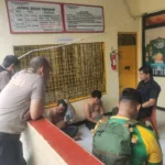 prajurit tni sigap copet