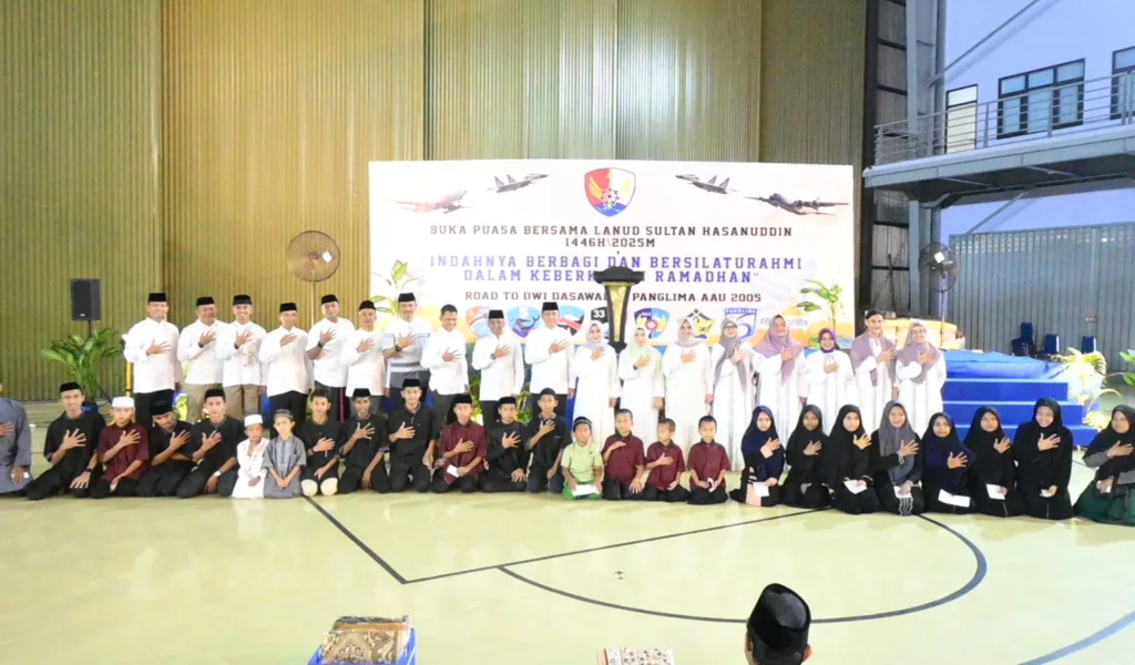 Danlanud Sultan Hasanuddin Hadiri Buka Puasa Bersama  Alumni Akademi AU 2005