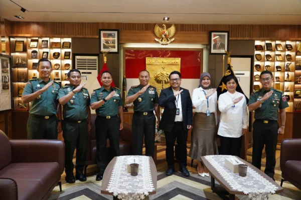 ­ Pangdam XIV/Hsn Terima Kunjungan Audiensi dari GM PT. Garuda Indonesia