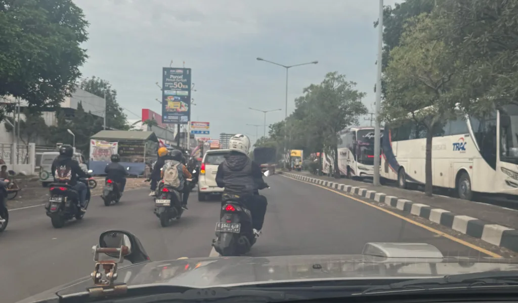 Info Jalur Pantura Cirebon, Arus Mudik