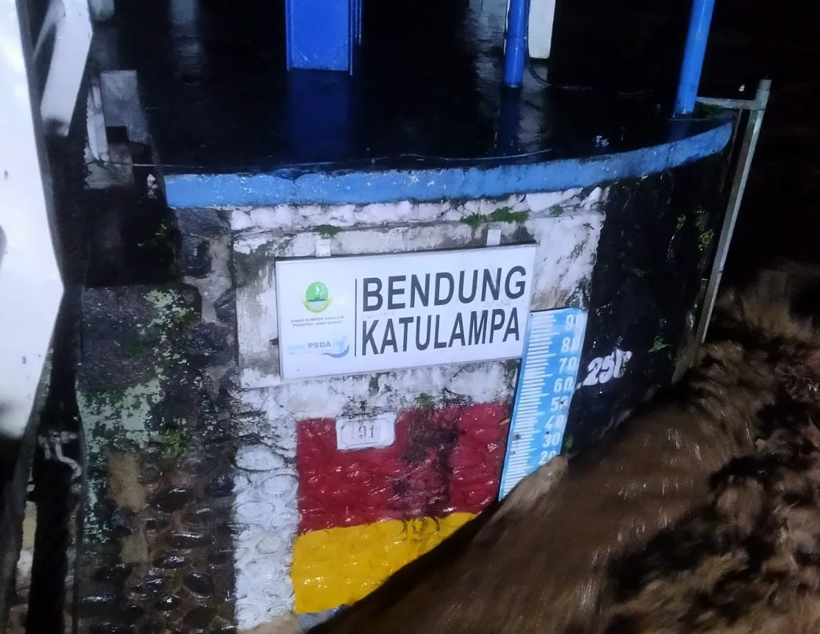 Bendung Katulampa Status Siaga 1 , Waspada Untuk Daerah Ini !