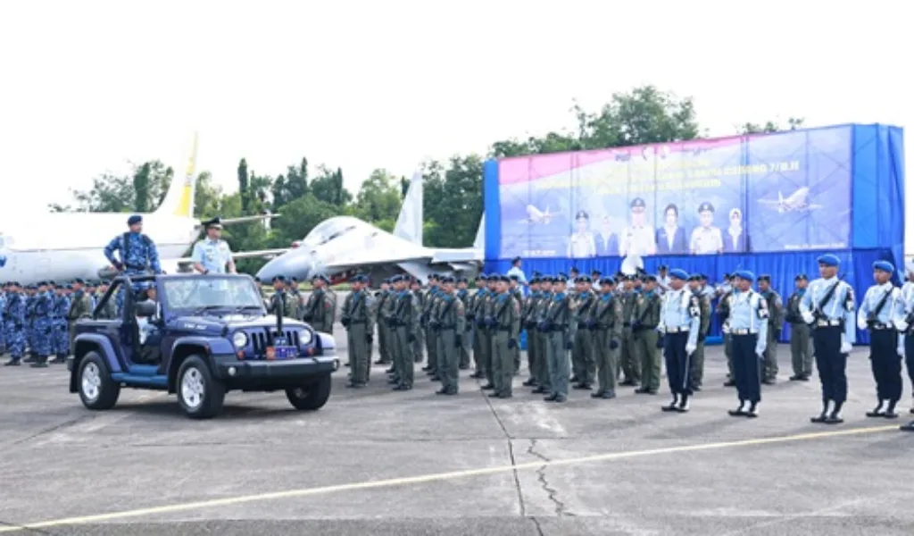 Pangkoopsud II Pimpinan Sertijab Danlanud Anang Busra dan Danlanud Sjamsudin Noor