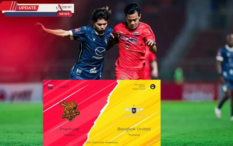 Prachuap FC vs Bangkok United : Pratama Arhan di Ambang Trofi Liga Thailand