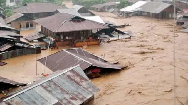 Banjir Bandang Melanda Bandar Lampung