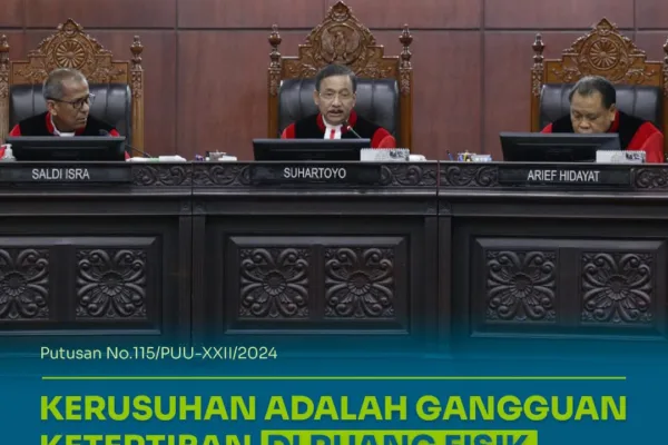 MK Kabulkan Aturan Kritik