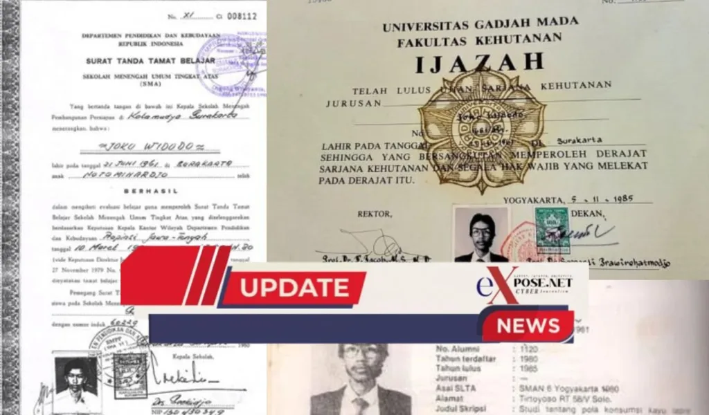 Misterius, CV Jokowi Mendadak Hilang di Situs KPU Jelang Sidang Ijazah