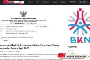 Uji Kompetensi Jabatan Fungsional Bidang Kepegawaian