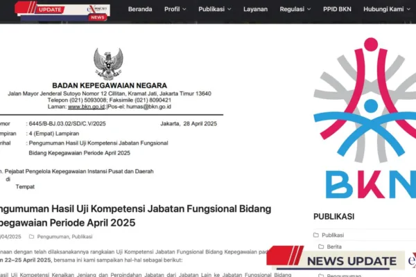 Uji Kompetensi Jabatan Fungsional Bidang Kepegawaian