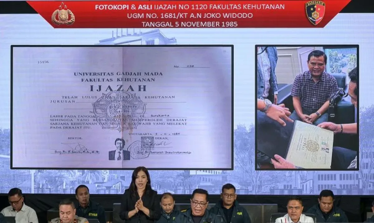 Bareskrim Pastikan Ijazah Presiden Jokowi Asli