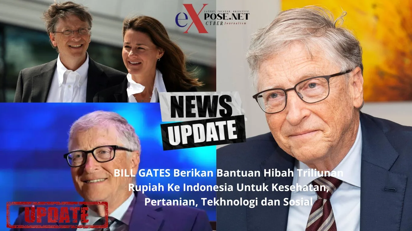 Bill Gates Berikan Dana Hibah ke Indonesia Tahun 2025
