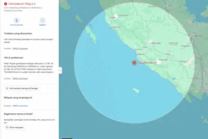 Gempa Magnitudo 6.3 Guncang Bengkulu, 584 Jiwa Terdampak