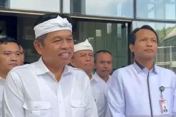 Gubernur Jabar Dedi Mulyadi Kunjungi KPK Bahas Apa ?