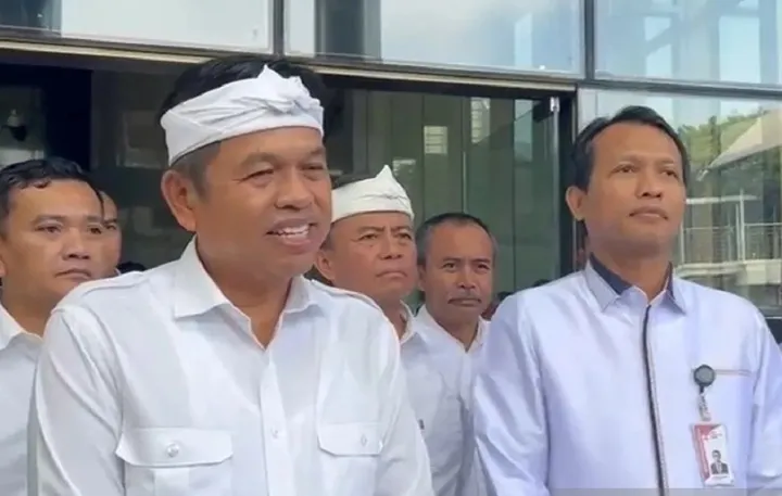 Gubernur Jabar Dedi Mulyadi Kunjungi KPK Bahas Apa ?