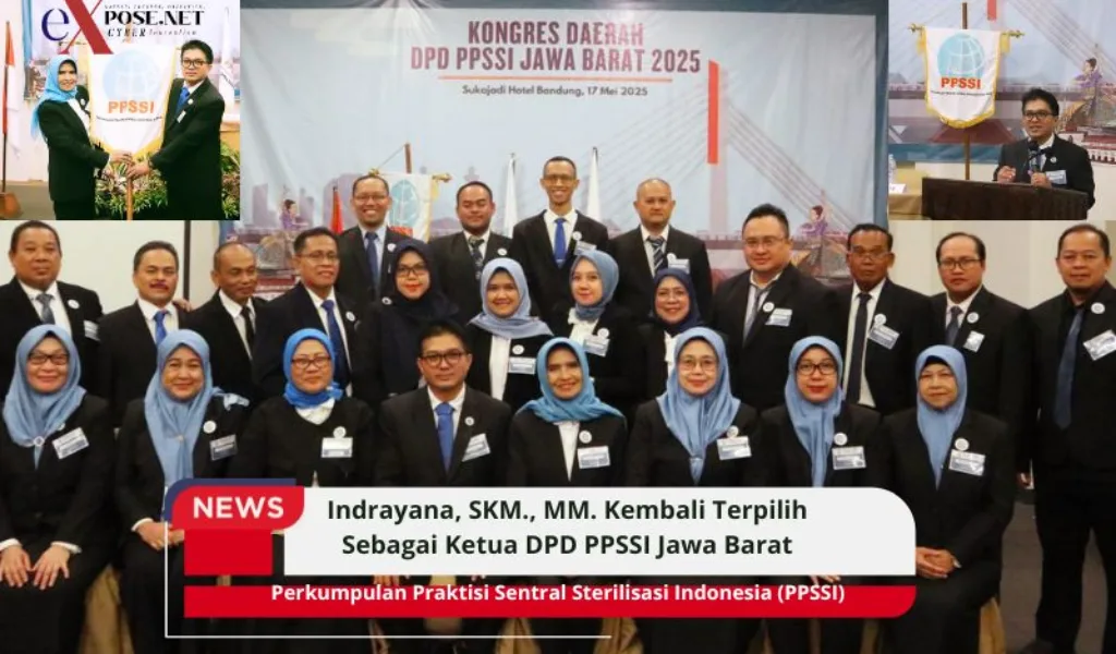Indrayana Kembali Terpilih, Kongres Daerah PPSSI Jawa Barat 2025