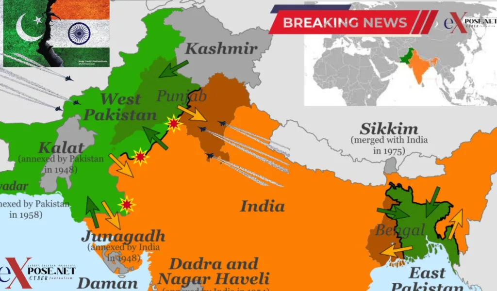 India Serang Pakistan dan Kashmir , 9 Titik Target Utama
