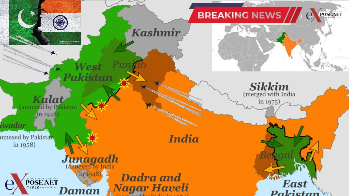 India Serang Pakistan dan Kashmir , 9 Titik Target Utama