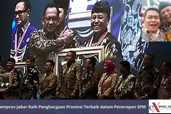Pemprov Jabar Raih Penghargaan Provinsi Terbaik dalam Penerapan SPM