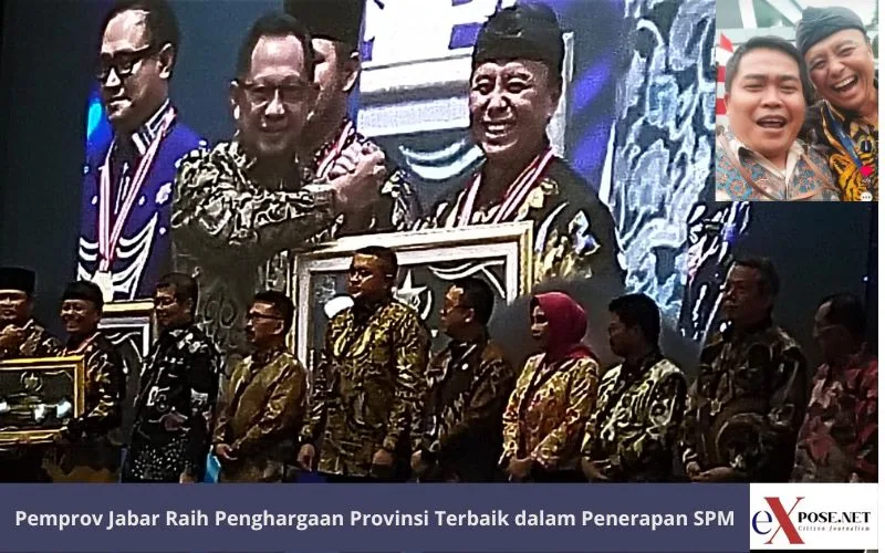 Pemprov Jabar Raih Penghargaan Provinsi Terbaik dalam Penerapan SPM