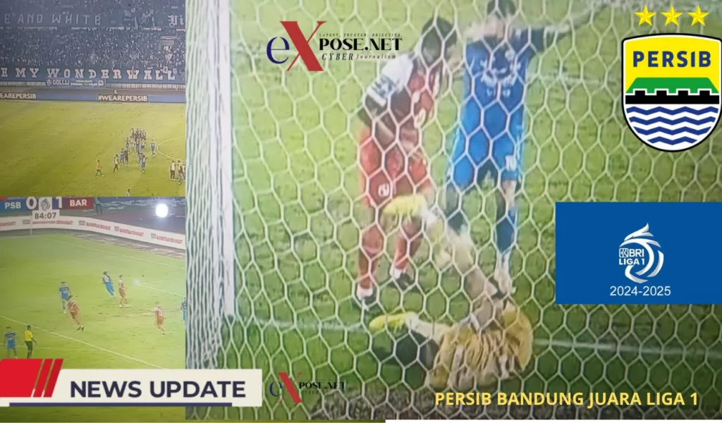 Persib Bandung Tahan Barito 1-1 : Kukuhkan Gelar Juara Liga 1 2025