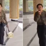 Seorang Ayah Demo di RSUD Karawang,