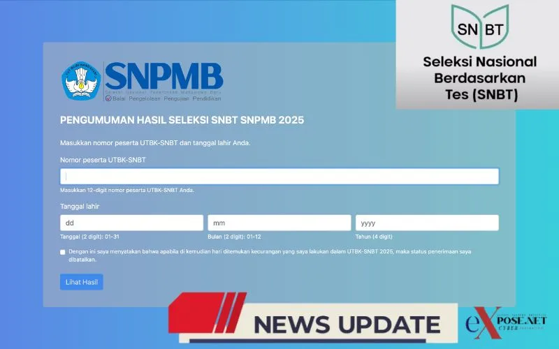 Hasil UTBK SNBT 2025 , Cek Hasil dan Unduh Sertifikat di Sini