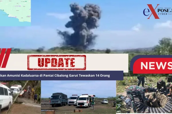 Korban Tewas Bertambah, Ledakan Amunisi di Pantai Cibalong Garut, Jawa Barat