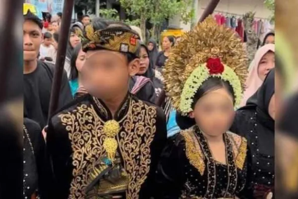Pernikahan Dini di Lombok Tengah Viral