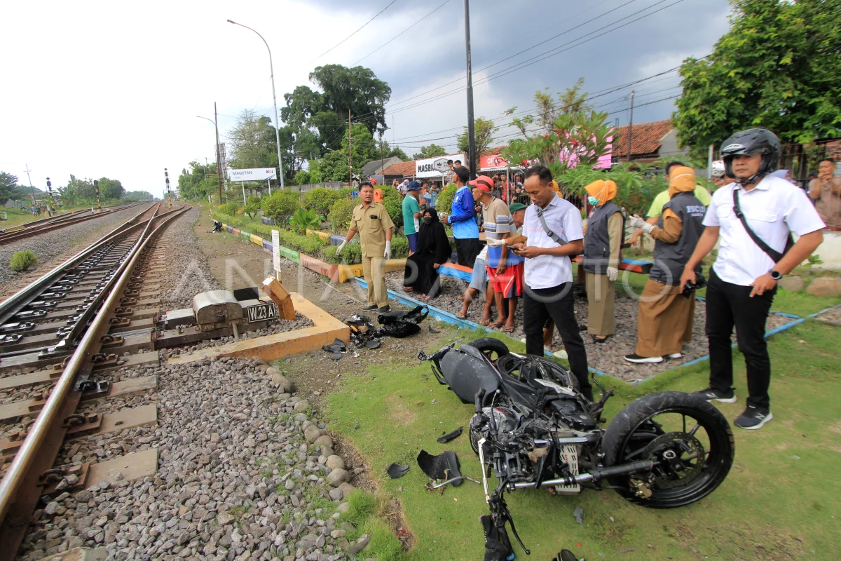 Kecelakaan Maut di Magetan, KA Malioboro Ekspres Tabrak 7 Motor