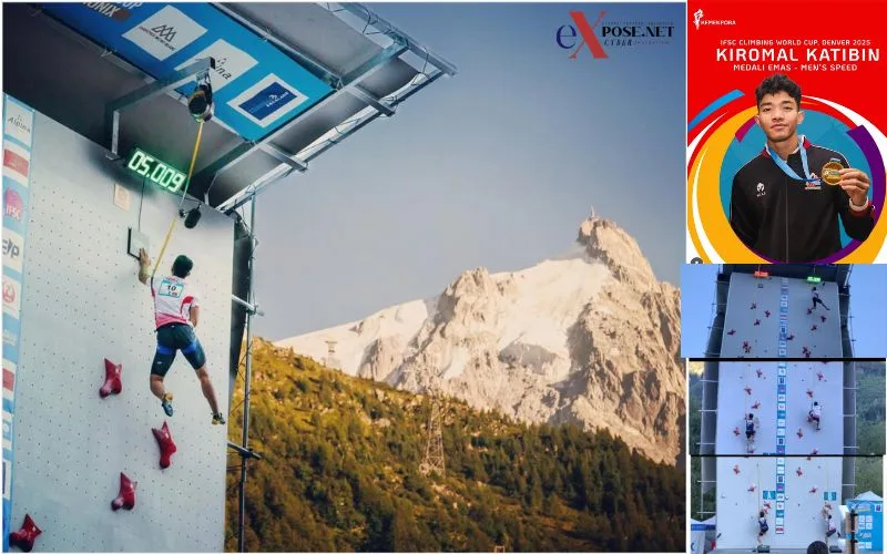 Kiromal Katibin Juara IFSC World Cup Denver 2025, Indonesia Cetak Sejarah