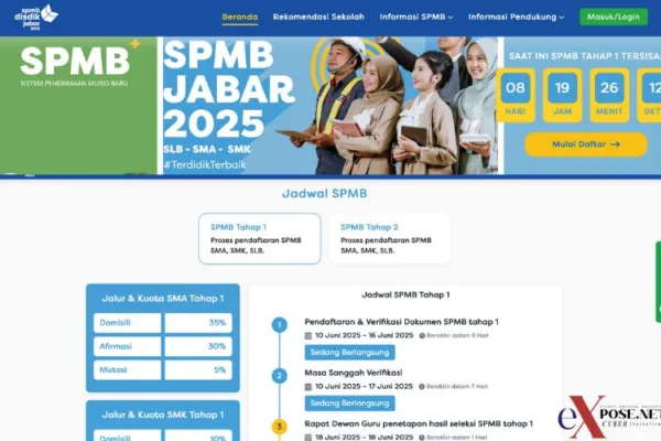 SPMB SMA-SMK Jawa Barat 2025 Dibuka, Ini Jalur, Syarat, dan Jadwal Lengkapnya