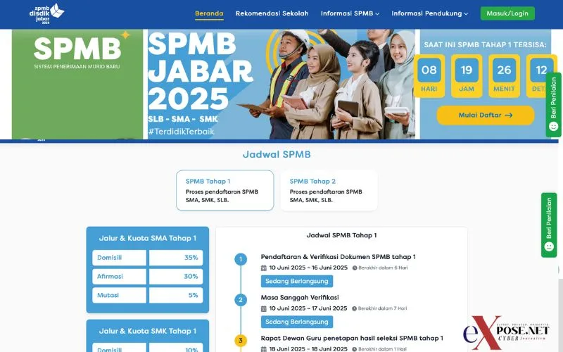 SPMB SMA-SMK Jawa Barat 2025 Dibuka, Ini Jalur, Syarat, dan Jadwal Lengkapnya
