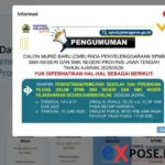 PPDB Jateng 2025 Resmi Dibuka , Simak Cara Daftar SMA/SMK