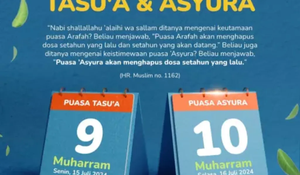 Niat Puasa Tasua dan Asyura 2025 Lengkap