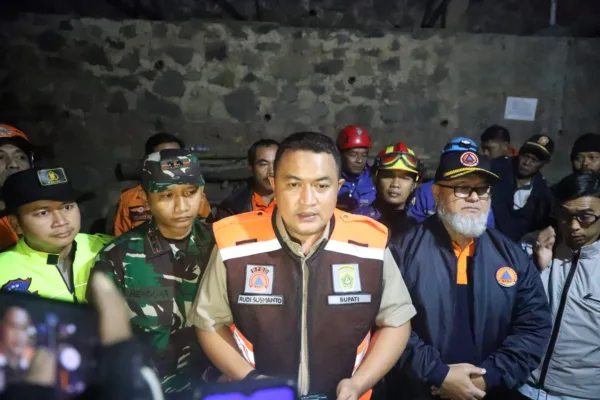 Bupati Rudy Susmanto Datangi Lokasi Bencana