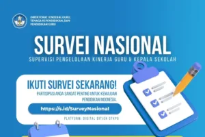 Survei Nasional Pengelolaan Kinerja Guru Dibuka 4–9 Juli 2025