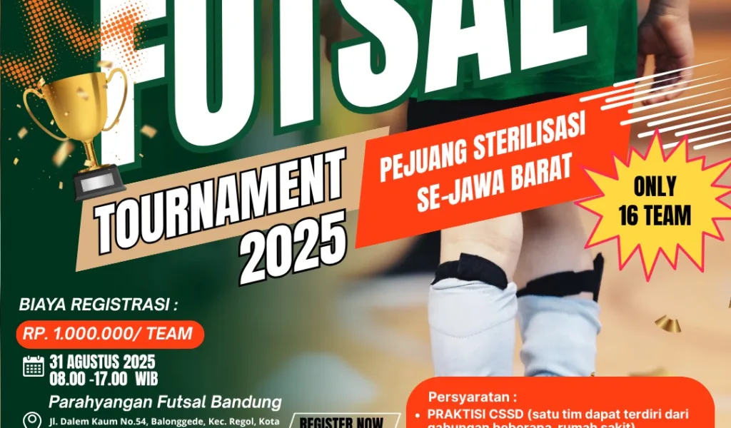 Turnamen Futsal PPSSI Jabar Digelar di Bandung