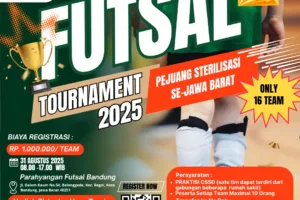 Turnamen Futsal PPSSI Jabar Digelar di Bandung