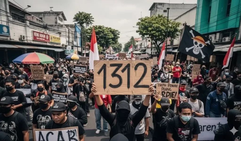 Arti Kode 1312 Viral Pasca-Tragedi Affan Kurniawan