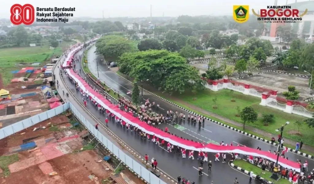 Kabupaten Bogor Pecahkan Rekor Dunia Sajian Talas Kukus Terbanyak
